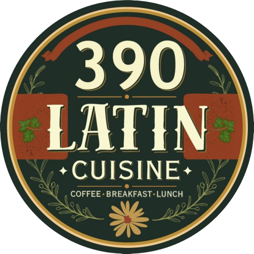 390 Latin Cuisine Logo